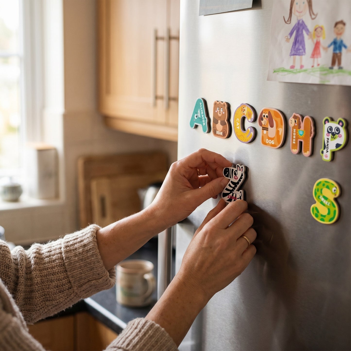 AlphaCritter Magnetic Animal Alphabet Letters Kids 2