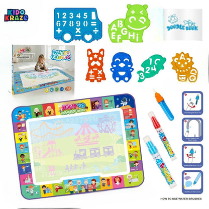 AquaDoodle Water Drawing Mat Kids Toddler 1