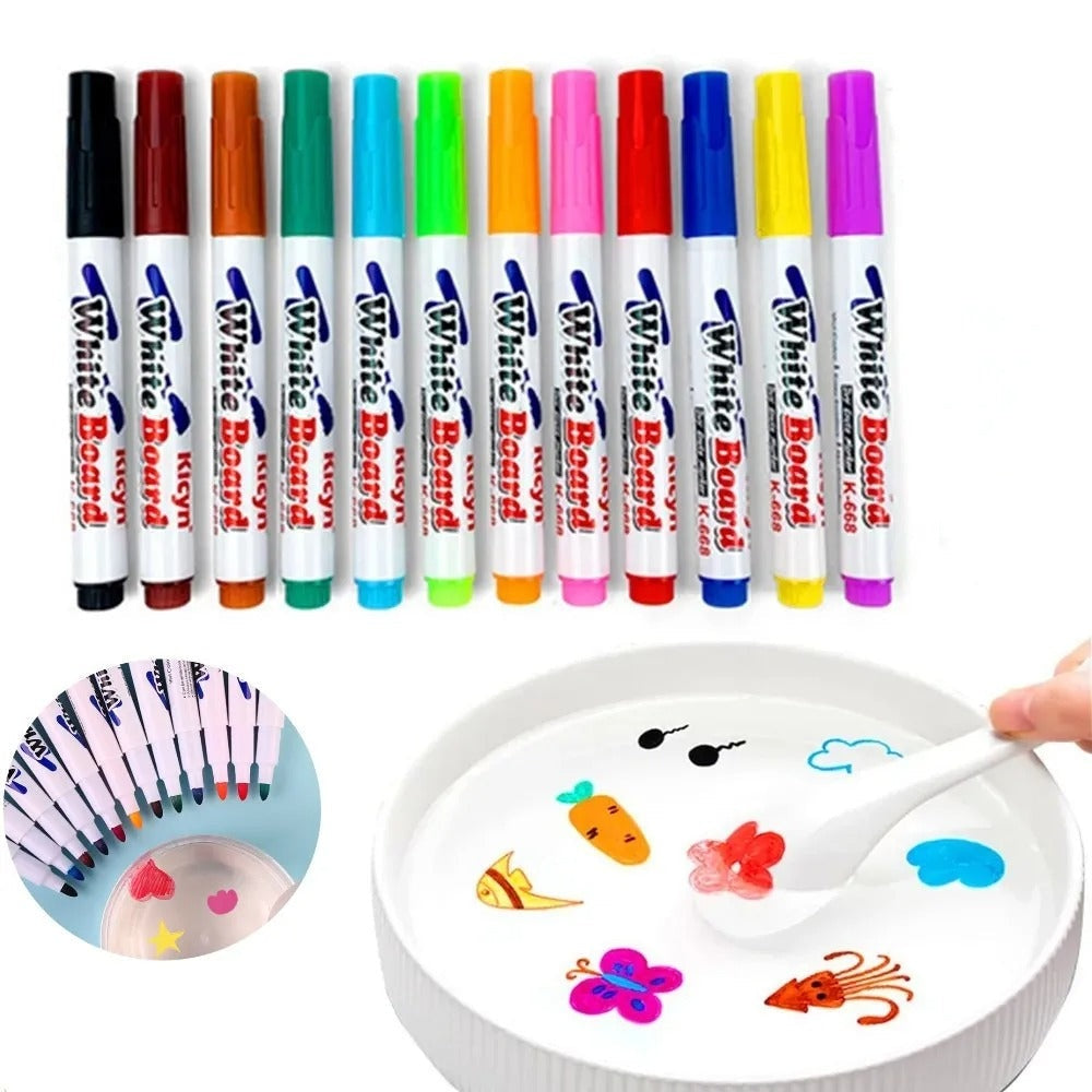 AquaInk Water Floating Drawing Pens Kids 5
