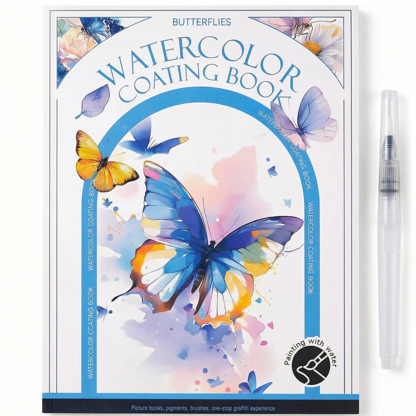 AquaTint Watercolour Painting Kit for Kids 10