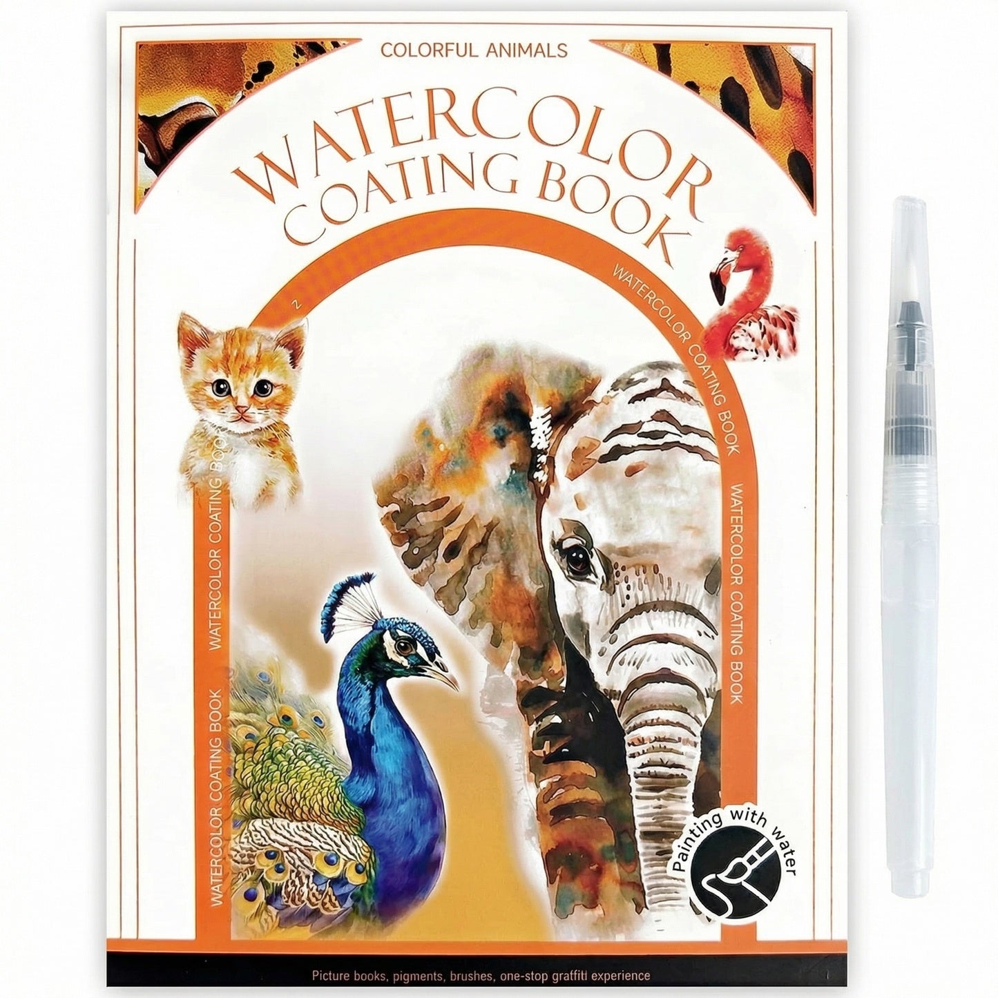 AquaTint Watercolour Painting Kit for Kids 6