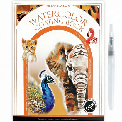 AquaTint Watercolour Painting Kit for Kids 6