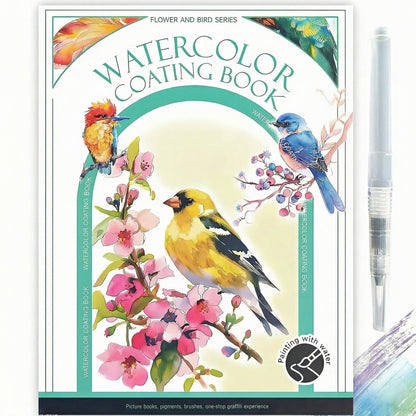 AquaTint Watercolour Painting Kit for Kids 7