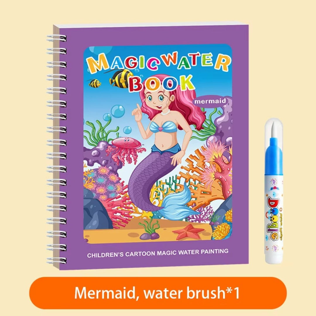 AquaTrace Mess Free Water Painting Book 4