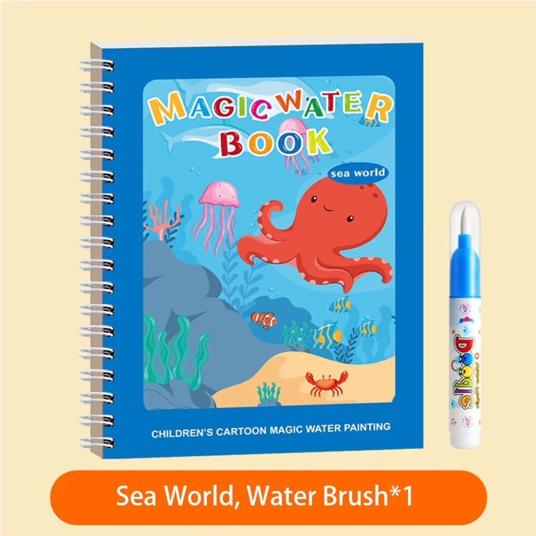 AquaTrace Mess Free Water Painting Book 5