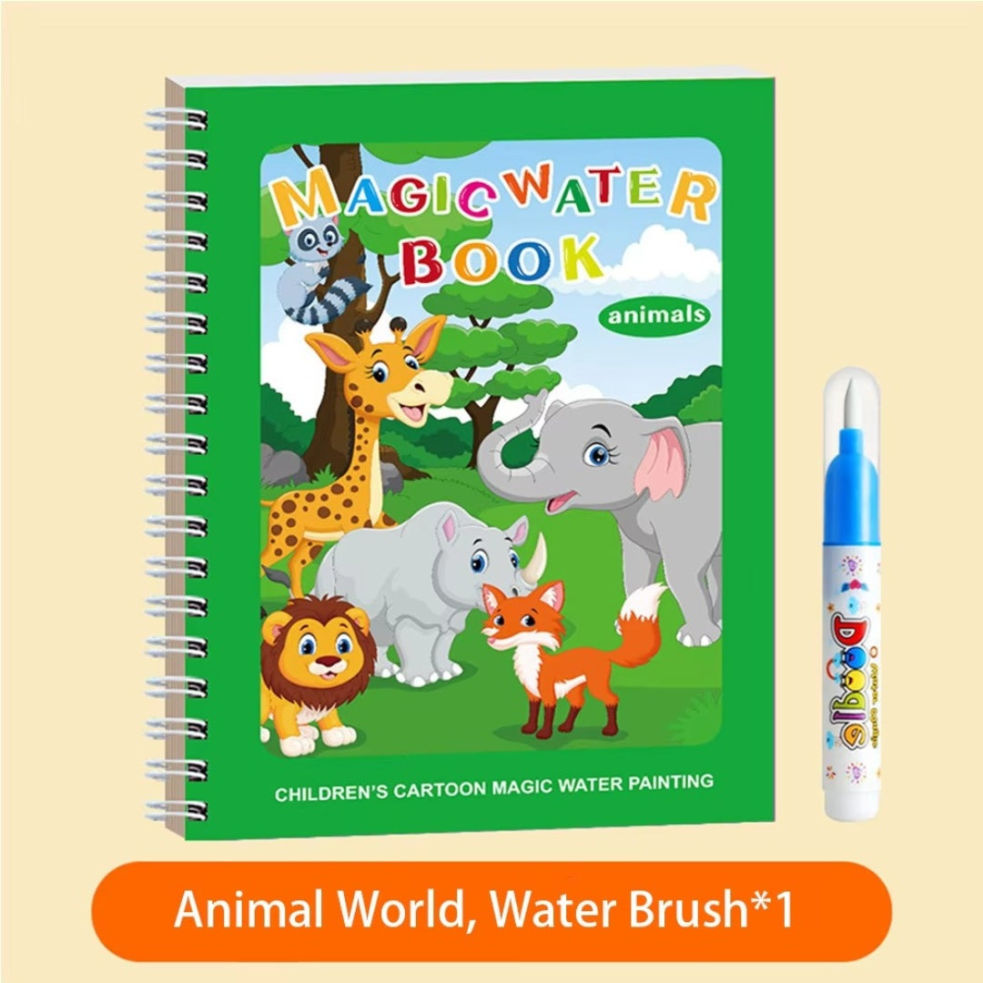 AquaTrace Mess Free Water Painting Book 6