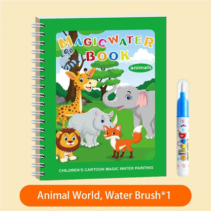 AquaTrace Mess Free Water Painting Book 6
