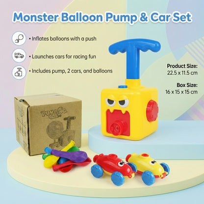 BalloonDash Balloon Powered Car Launcher Kids 1