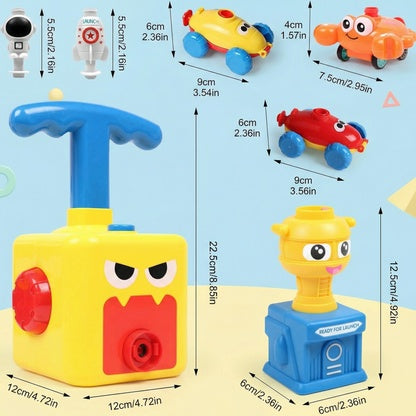 BalloonDash Balloon Powered Car Launcher Kids 3