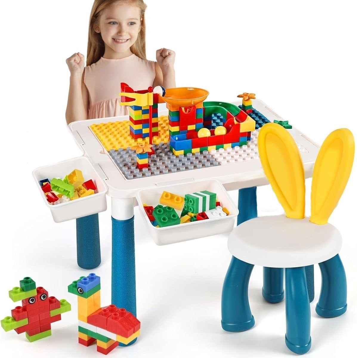 BlockNook Kids Building Blocks Table 1