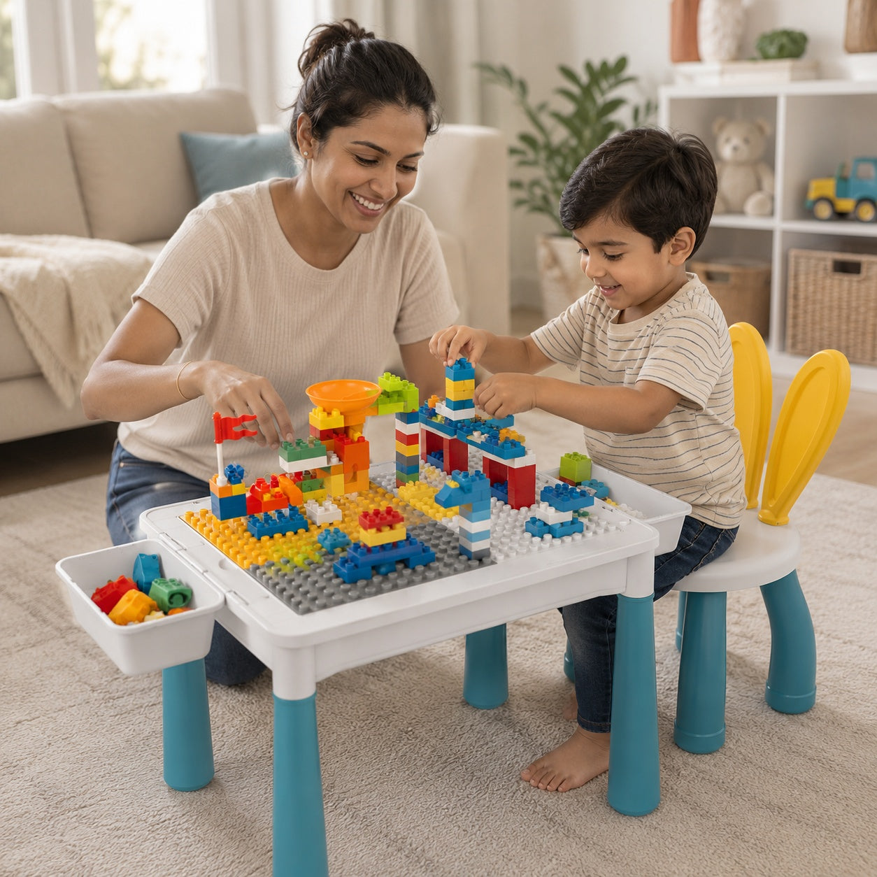 blocknook kids-building-blocks-table-with-chair 3