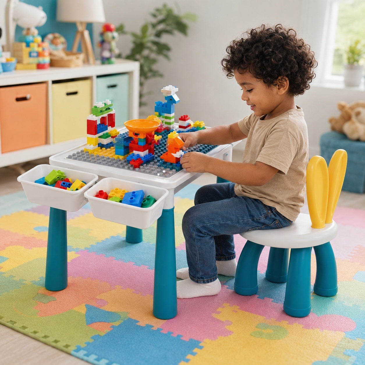 blocknook kids-building-blocks-table-with-chair 7