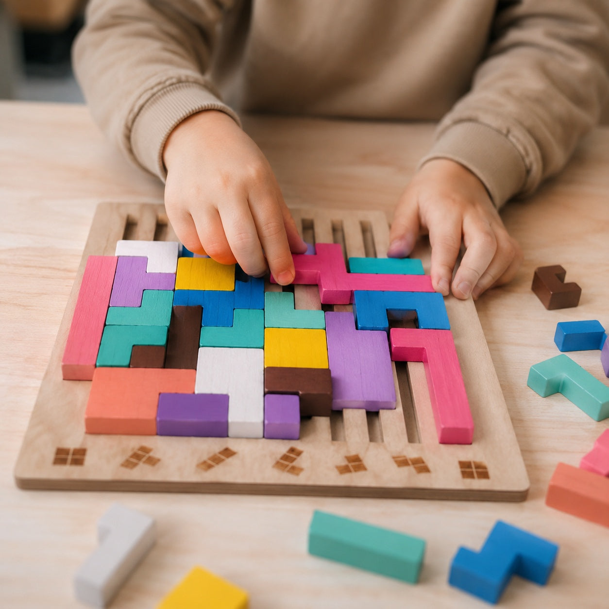 blocktetrix wooden-tetris-puzzle-for-kids 1