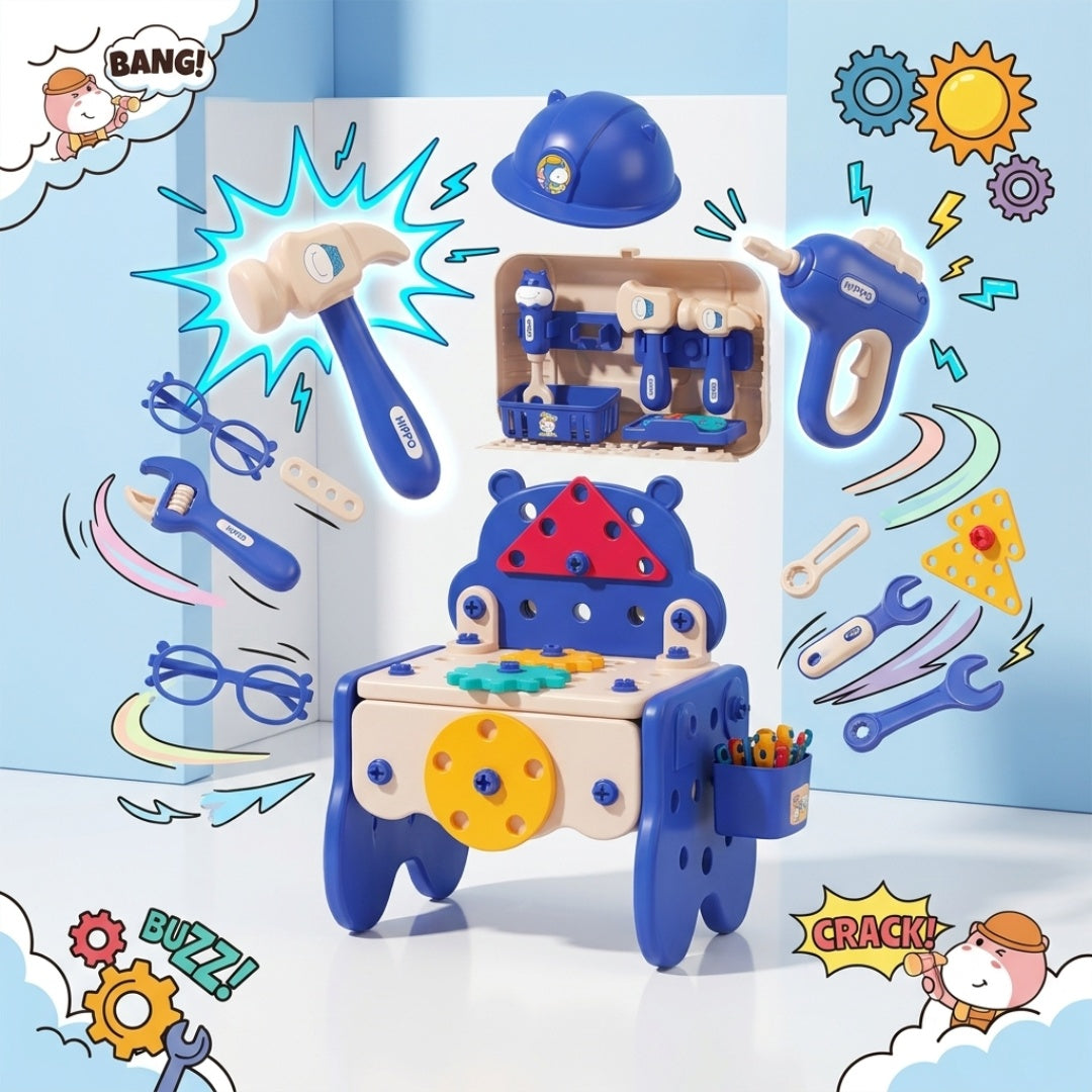 BoltBrix Kids Tool Box Set 200 2