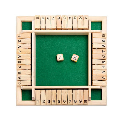 BoxNRoll Shut Box Wooden Dice Game 2