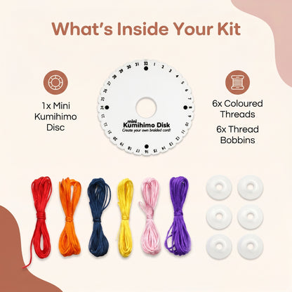 BraidBloom Kumihimo Bracelet Kit Kids Crafts 1