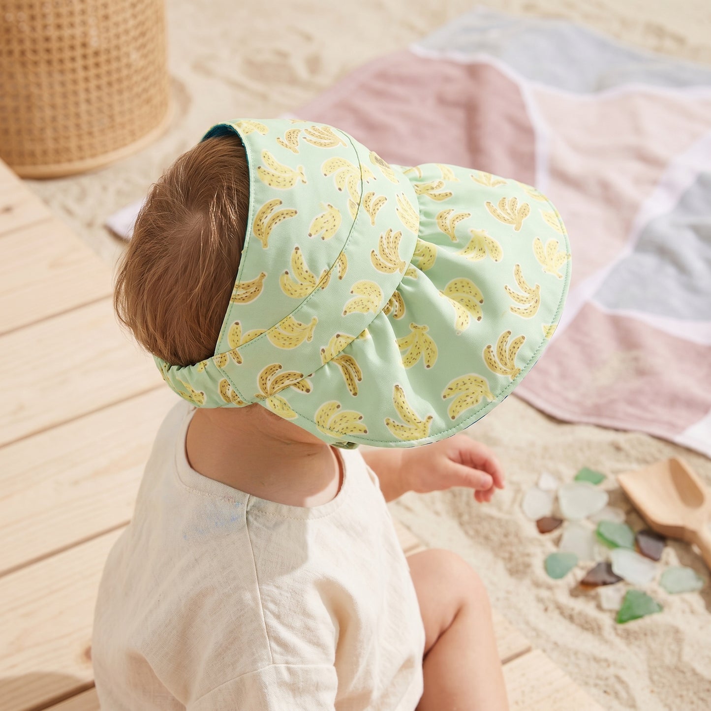BreezeShield Baby Sun Hat Wide Brim 3