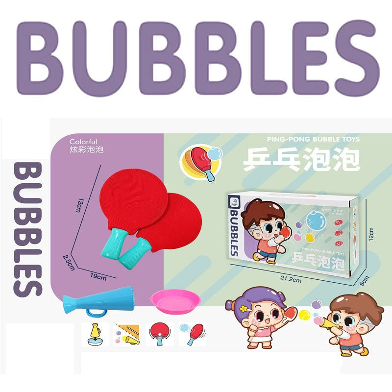 BubblePong Bubble Ping Pong Set Kids 5