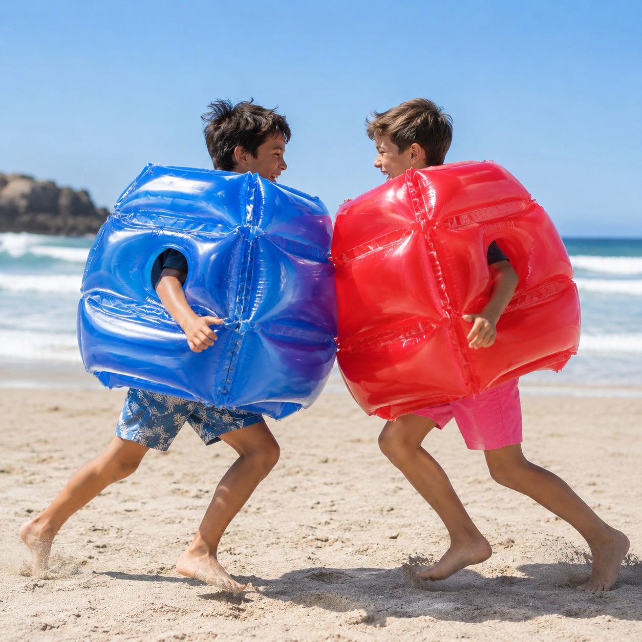 bumprush inflatable-bumper-ball-suit-for-kids 1