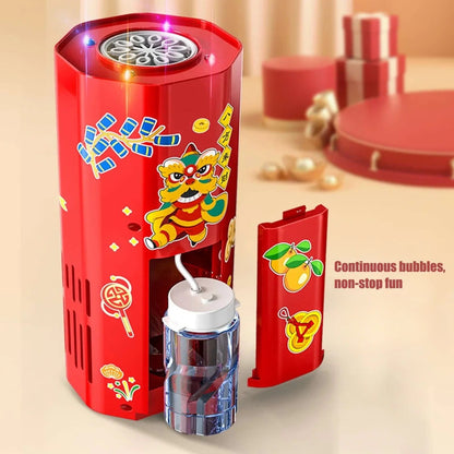 BurstBubz Bubble Machine Light Up Music 1