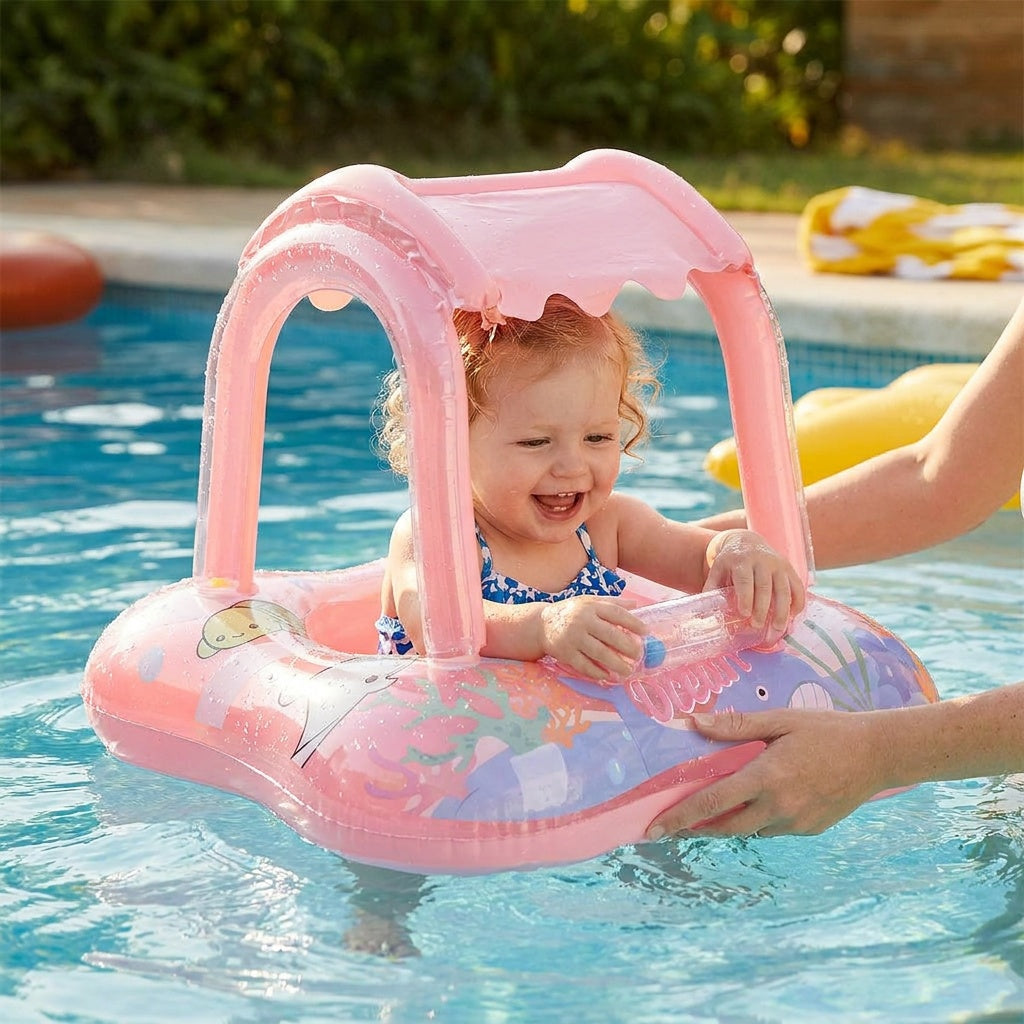 CanopyFloat Baby Pool Float Sun Canopy 1