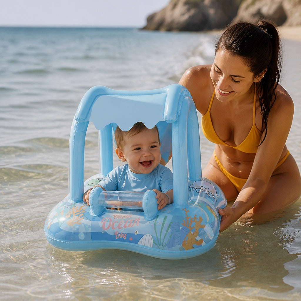 CanopyFloat Baby Pool Float Sun Canopy 2