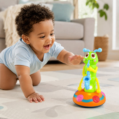 CaterBeat Dancing Caterpillar Light Up Music Scene 4