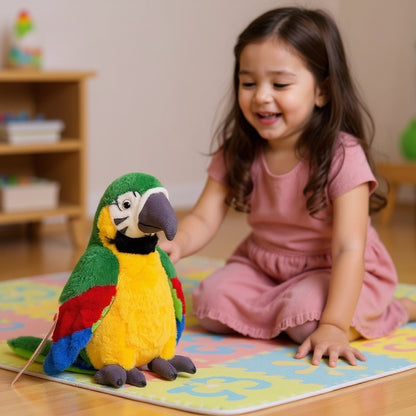 ChatterWing | Talking Parrot Toy Kids Repeats