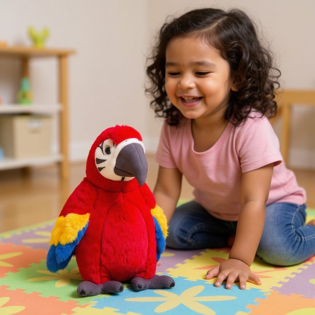 ChatterWing | Talking Parrot Toy Kids Repeats
