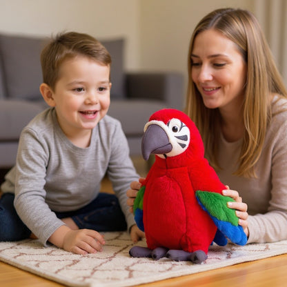 ChatterWing | Talking Parrot Toy Kids Repeats