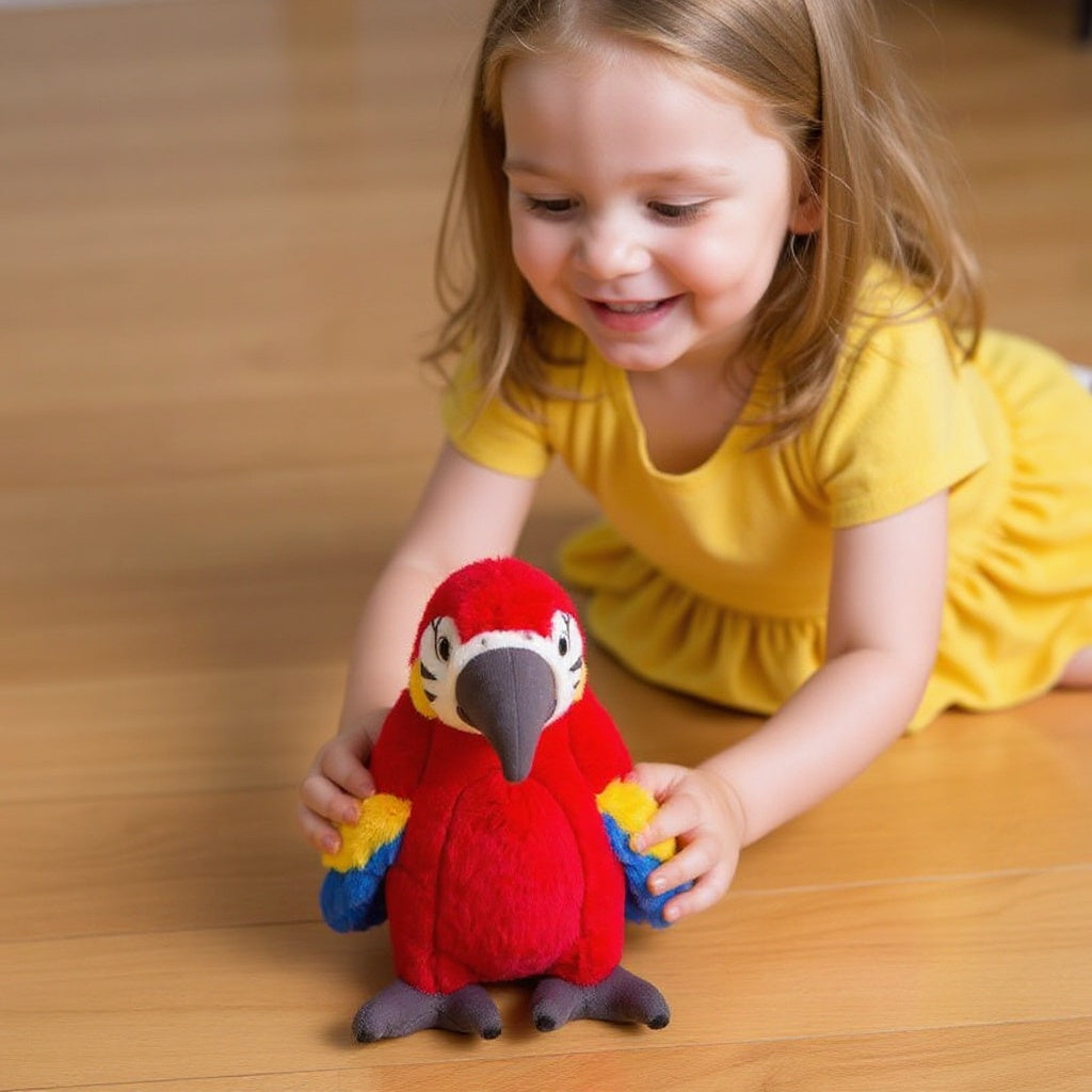 ChatterWing | Talking Parrot Toy Kids Repeats