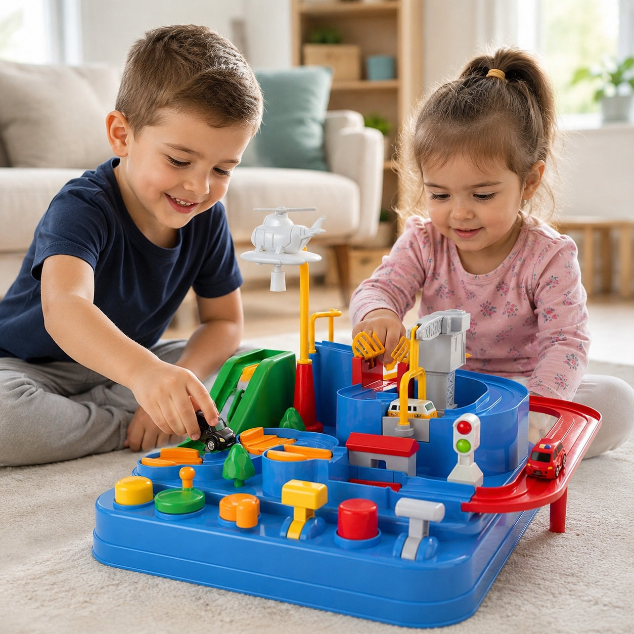 citydrive kids-vehicle-track-game 1