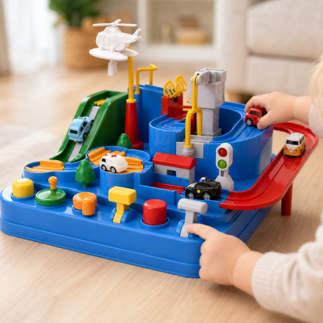 citydrive kids-vehicle-track-game 3