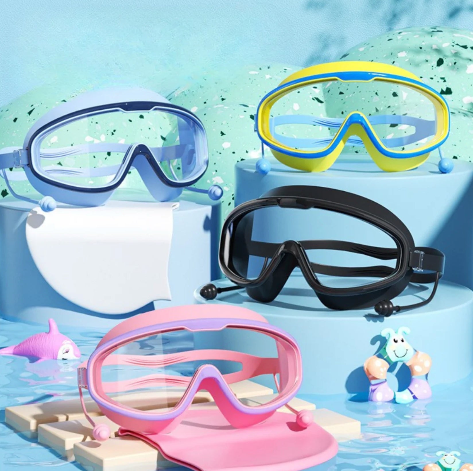 ClearWave Anti Fog UV Swim Goggles 1