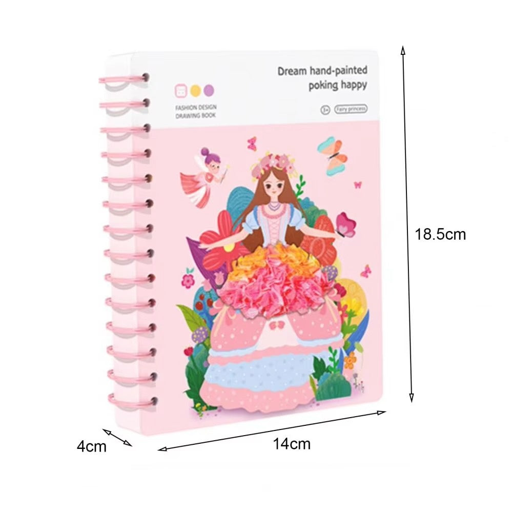 DesignDreemz Princess Fashion Design Craft Book 1