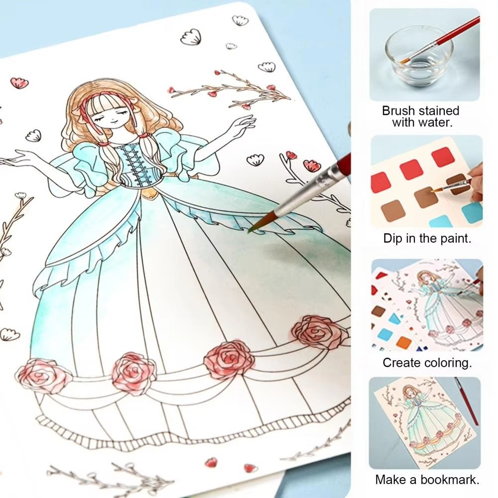 DesignDreemz Princess Fashion Design Craft Book 2