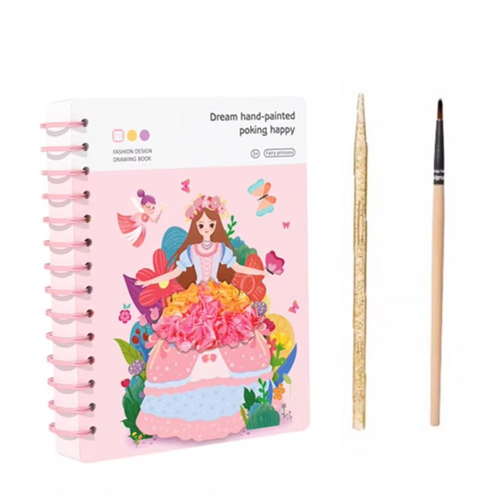 DesignDreemz Princess Fashion Design Craft Book 3
