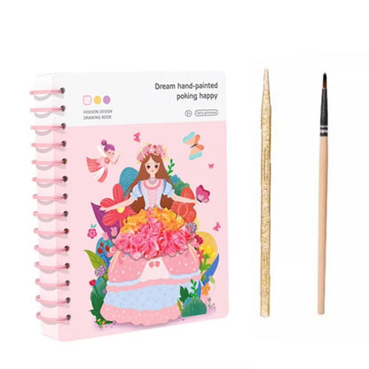 DesignDreemz Princess Fashion Design Craft Book 3