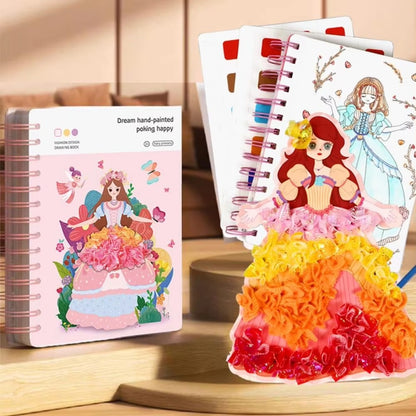 DesignDreemz Princess Fashion Design Craft Book 4