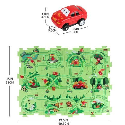 RaceGrove | Kids Car Track Set Snap