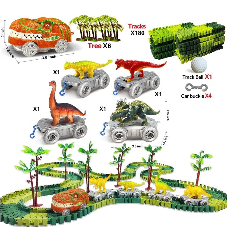 DinoLaunch Dinosaur Race Track Light Up 1