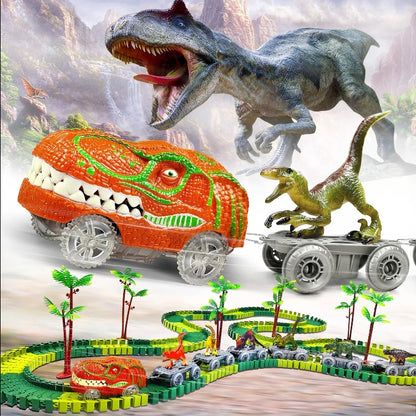 DinoLaunch Dinosaur Race Track Light Up 2