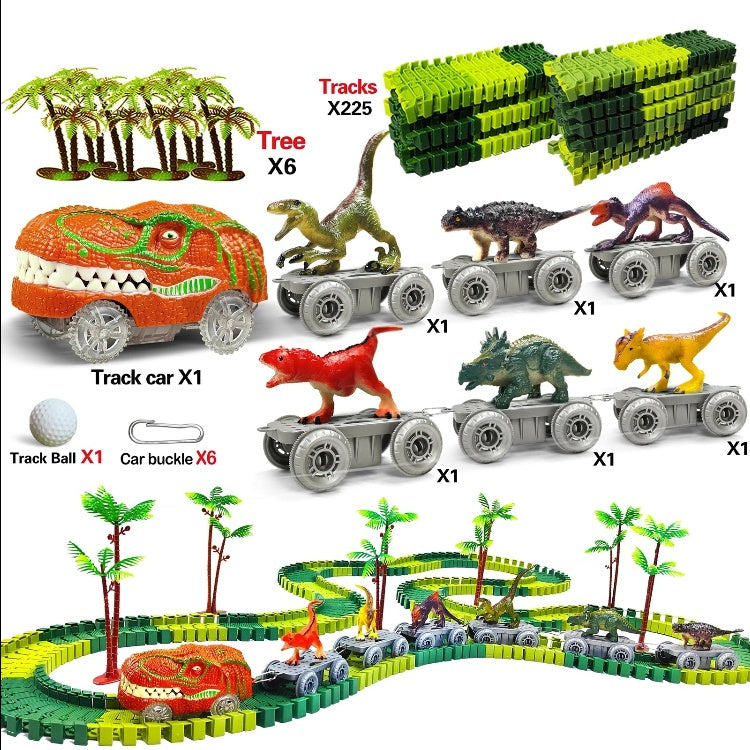 DinoLaunch Dinosaur Race Track Light Up 3