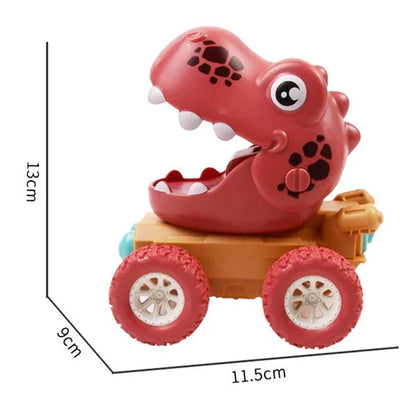DinoRush Pull Back Dinosaur Truck Toy 1
