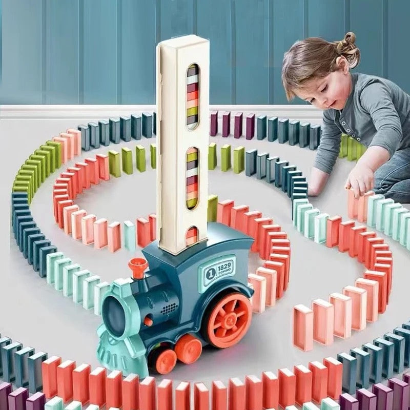 Domino Train Set Kids Educational 1