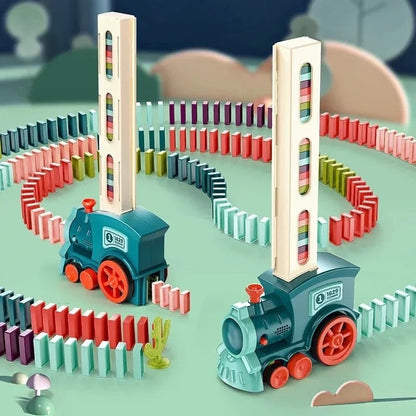 Domino Train Set Kids Educational 3