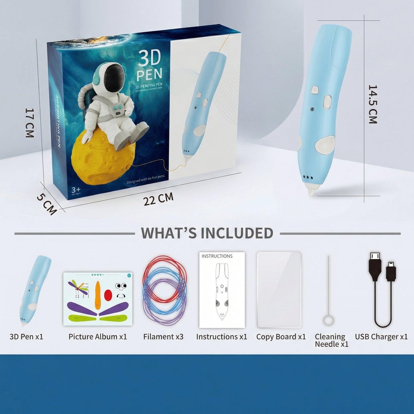 DrawBot3D Low Temperature 3D Pen Kids 1