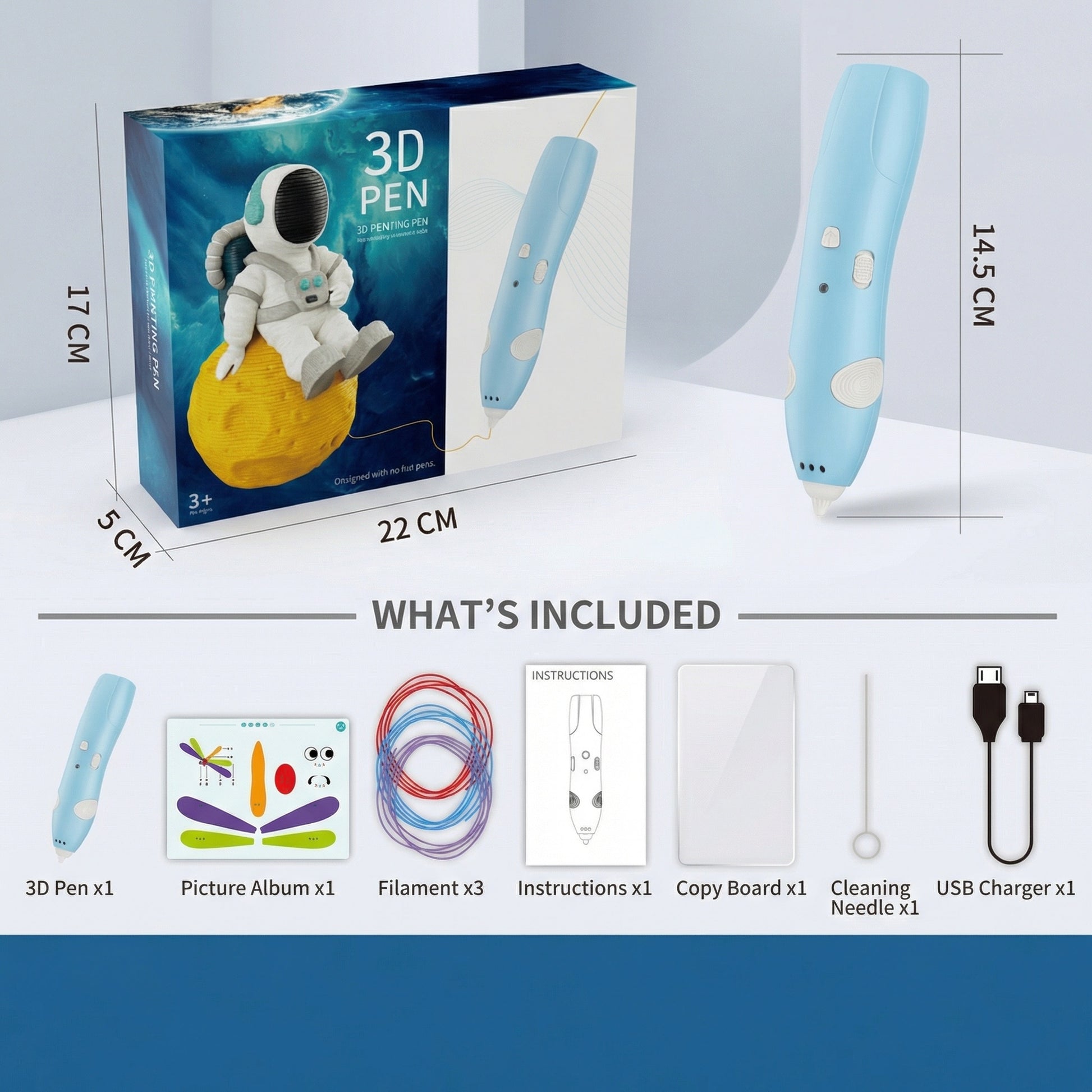 DrawBot3D Low Temperature 3D Pen Kids 1