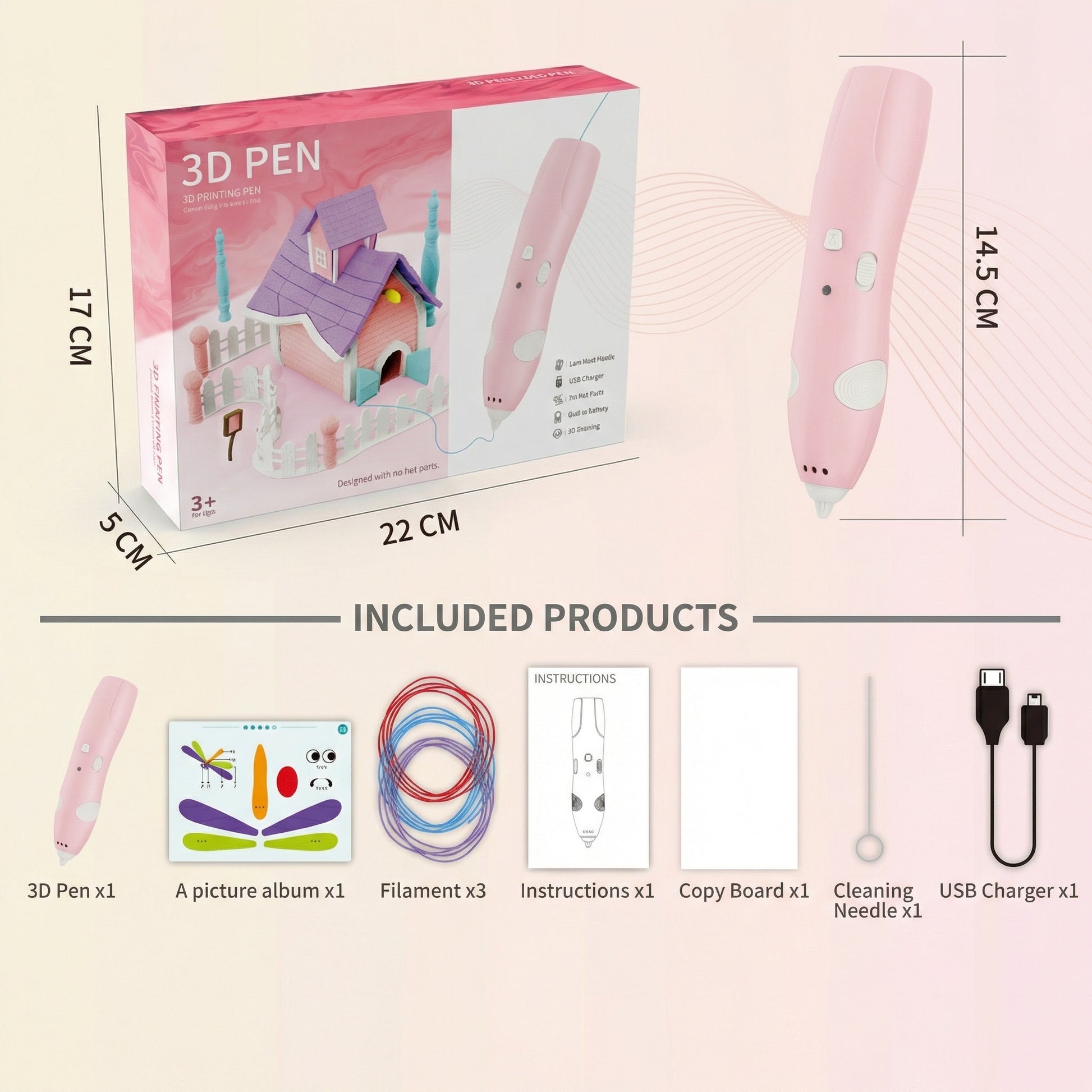 DrawBot3D Low Temperature 3D Pen Kids 2