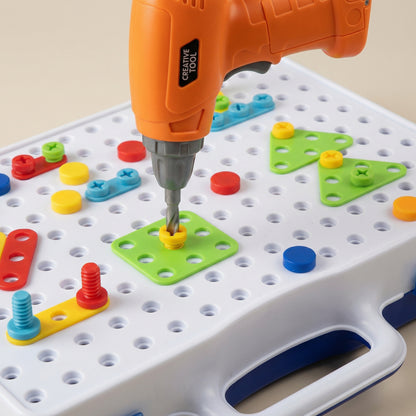 DrillCraft Kids Electric Drill Construction Set 1